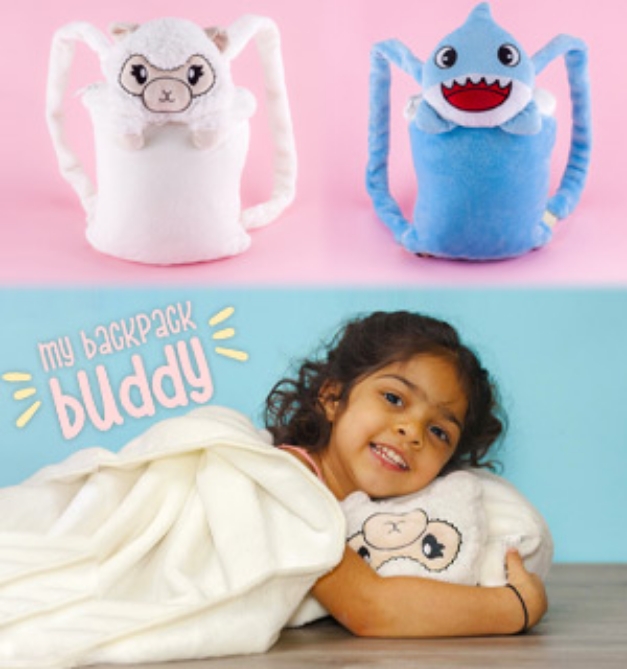 Picture 1 of My Backpack Buddy - A Buddy, Backpack, Blanket and more!