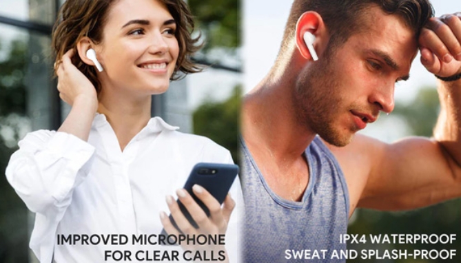 Picture 3 of True Wireless T21 Earbuds 40-Hour Total Playtime