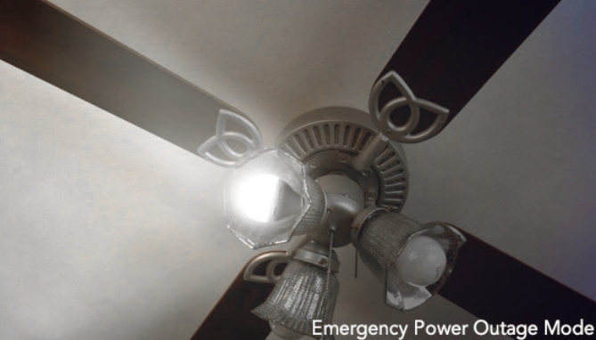 Picture 3 of 3 in 1 Emergency LED Light Bulb w/ Clip NEW: 4000K Soft White Color