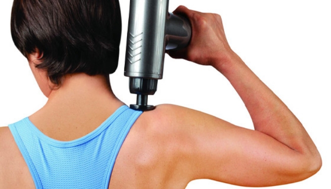 Picture 4 of Cordless Total Body Percussion Massage Gun