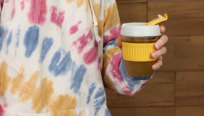 Picture 6 of Double-Walled 12oz Travel Coffee Mug