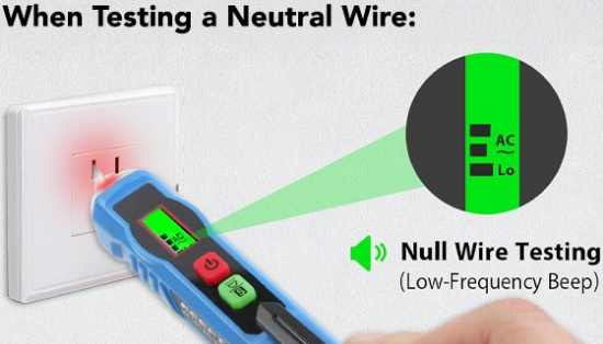 Handheld Voltage Tester - Detect Energy Flow Without Accidental Injury