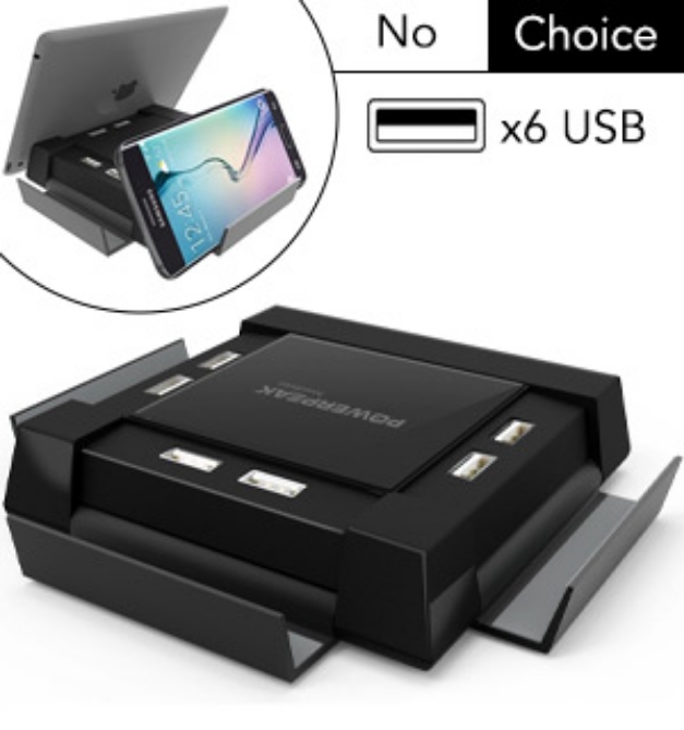 Picture 1 of 6 USB Port Power Charging Station