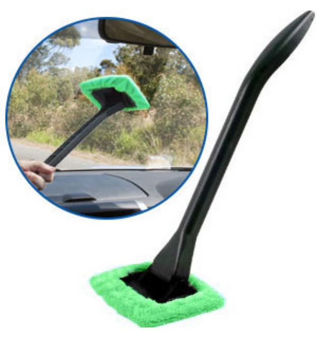 Picture 1 of Long Handle Windshield Cleaner