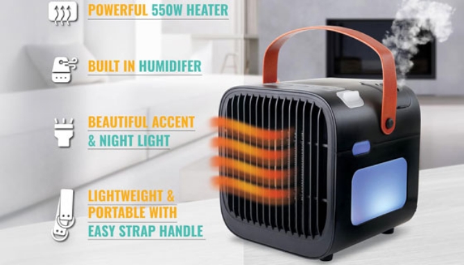 ThermaMist Humidifying Space Heater by Hy-Impact