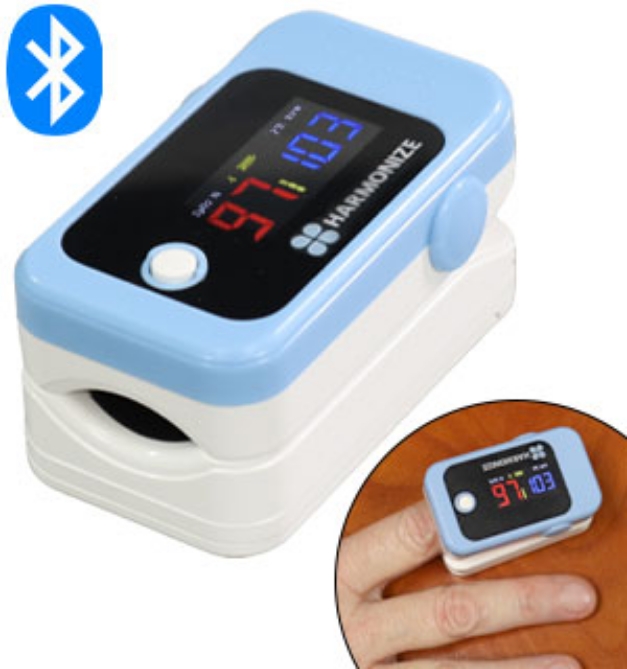 Picture 1 of Bluetooth Enabled Pulse Oximeter: Accurately Monitor Blood Oxygen Saturation and Heart Rate