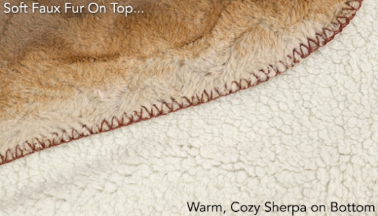 Sherpa Throw Large Cuddle Blanket
