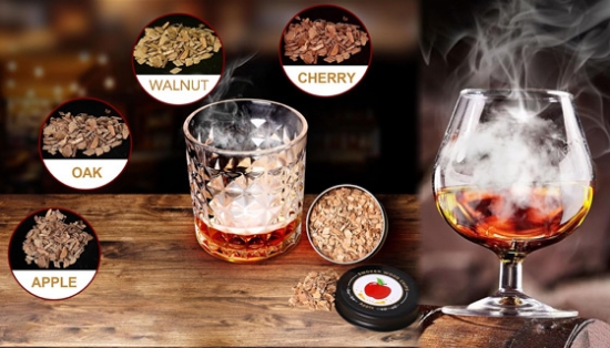 Luxury Cocktail Smoker Kit with Butane Torch