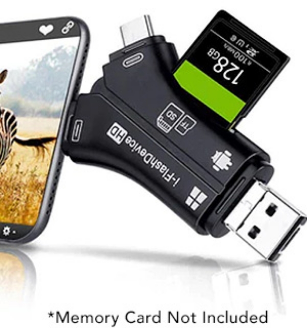 Picture 1 of Universal Device Card Reader and Data Transfer Stick