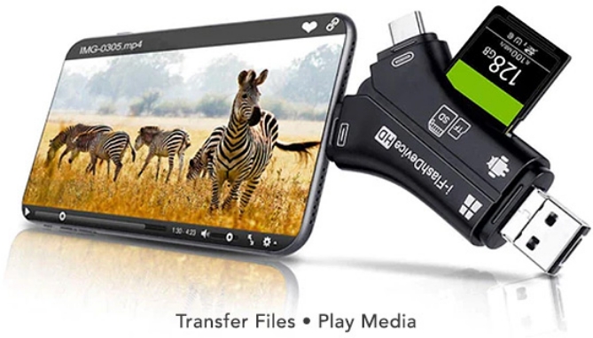 Picture 4 of Universal Device Card Reader and Data Transfer Stick