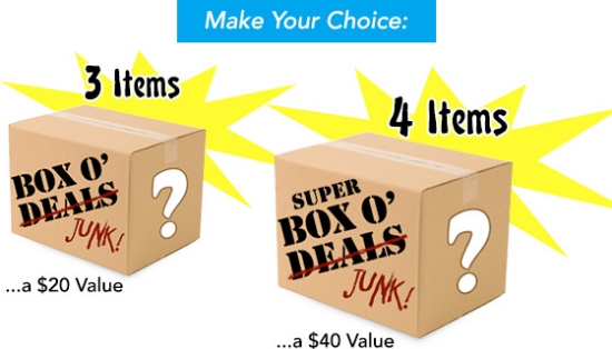 Box O' Deals/Junk - 3 Items - $20 Value