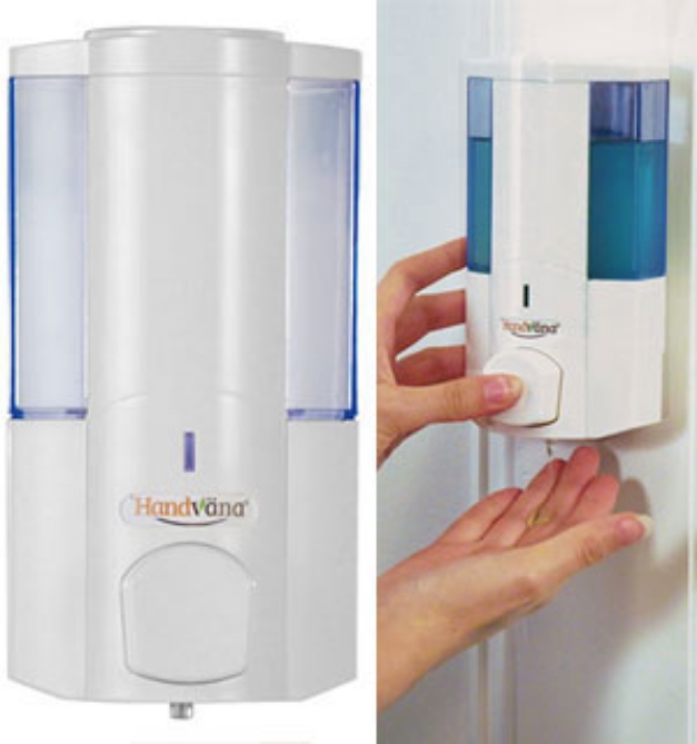 Picture 1 of Handvana SaniWizard Wall Mounted Soap Dispenser