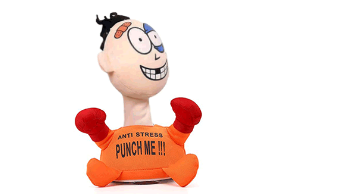 Anti-Stress Punch A Guy Doll With Real Screams