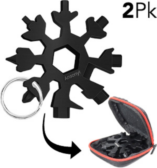 Picture 1 of Snowflake Super Muli-Tool 2Pk Your Pocket-Sized Handyman