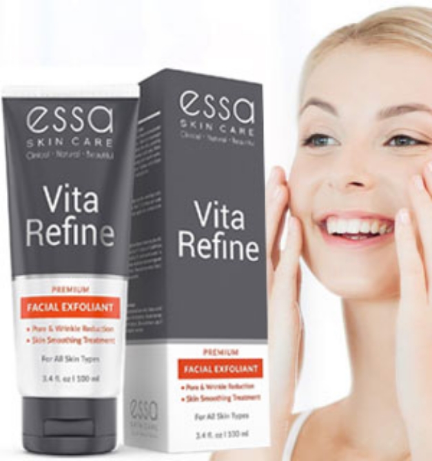 Vita Refine Exfoliating Face Scrub - Weekly Treatment For Exceptional Skin