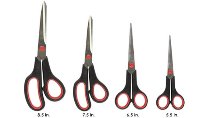 Home and Office 4-Piece Scissor Set