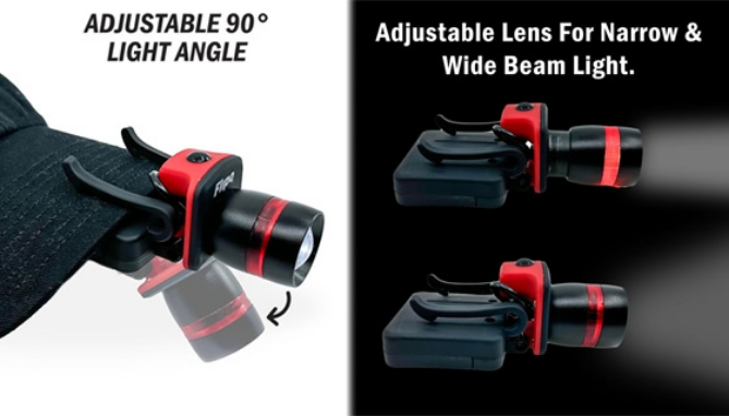 Picture 2 of Clip On Hands Free Radius Zoom Light