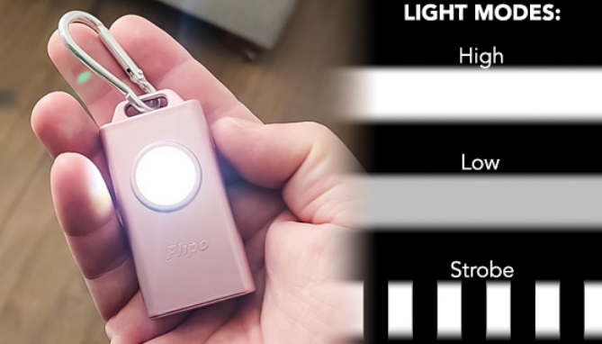 Picture 2 of 110 dB Personal Safety Alarm Keychain for Self-Defense