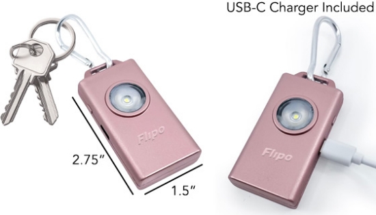 110 dB Personal Safety Alarm Keychain for Self-Defense