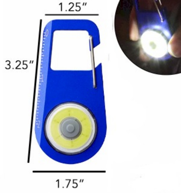 Picture 1 of Aluminum Carabiner Light