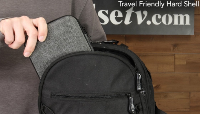 Picture 5 of Hardshell Electronics Travel Organizer Zippered Case