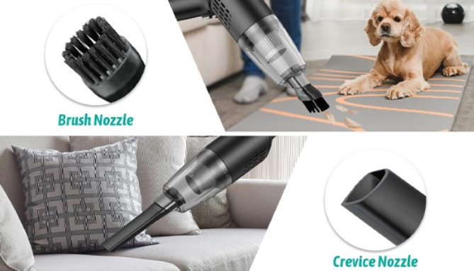 Rechargeable, Handheld Car Vacuum Cleaner