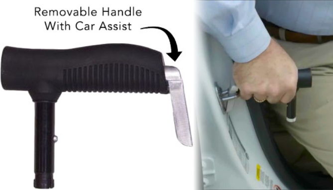 Picture 2 of Self-Standing Safety Cane with Car Handle