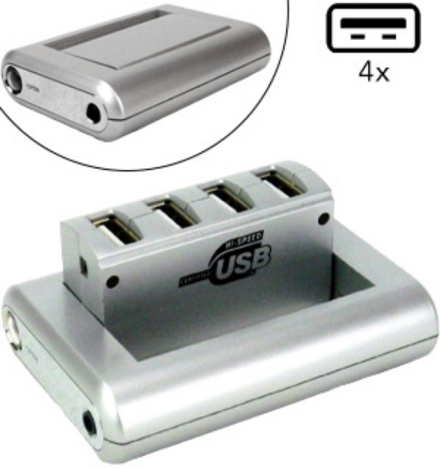 Picture 1 of 4 Port High Speed USB Hub