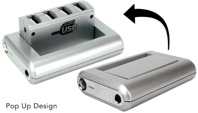 Picture 2 of 4 Port High Speed USB Hub