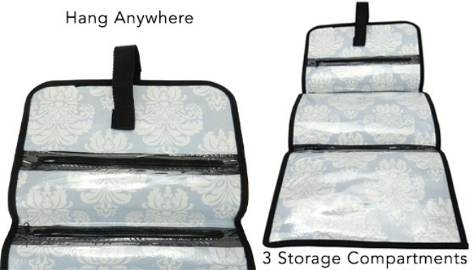 Picture 2 of Hanging Toiletry/Cosmetic Bag