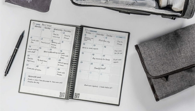 Letter-Size Panda Planner: The Endlessly Reusable Intelligent Notebook