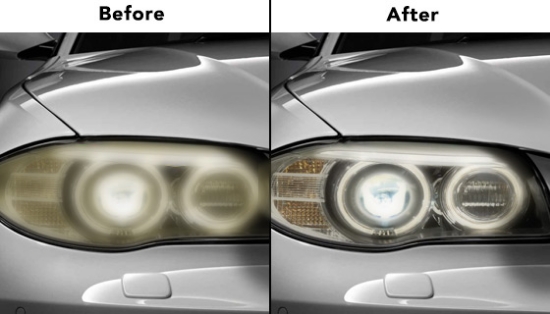 Instant Headlight Restorer For Hazed And Cloudy Car Lights