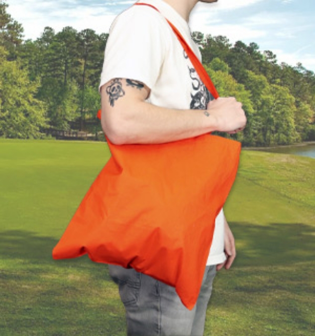 Picture 1 of Prime Line Basic Cotton Tote - Orange