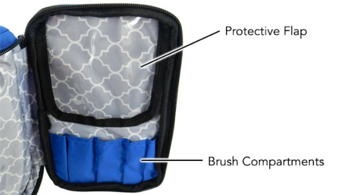 Picture 3 of Mia Serenity Travel Toiletry/Cosmetic Bag