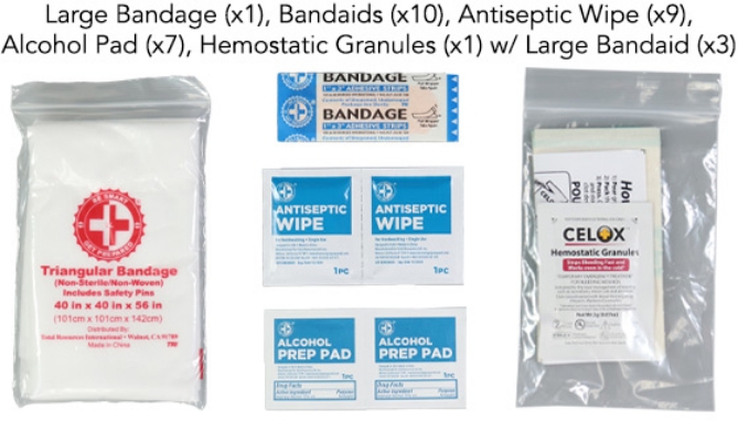 Picture 4 of 41 PCS First Aid Kit With Premium Storage Bag