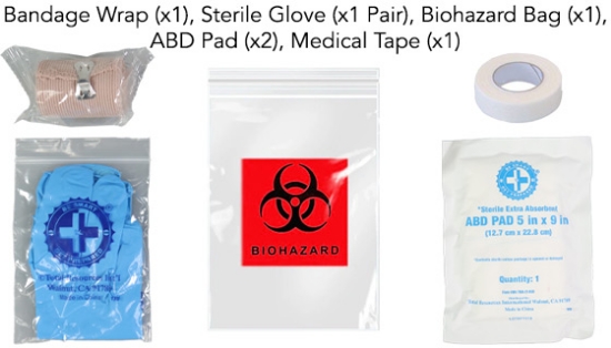 41 PCS First Aid Kit With Premium Storage Bag