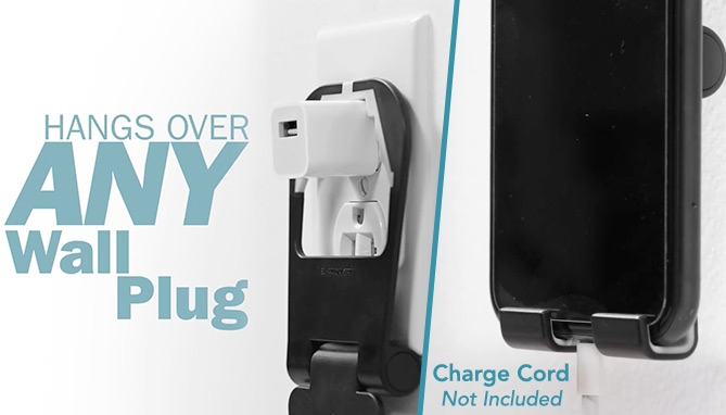 Picture 4 of Power Shelf Phone Wall Hanger And Stand