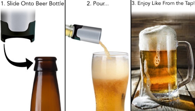 Picture 2 of Tap Pro Bottled Beer Dispenser 2-Pack