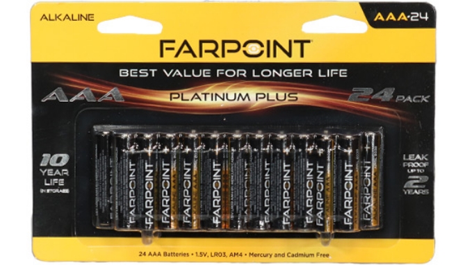 Picture 2 of 24pk AAA Alkaline Battery