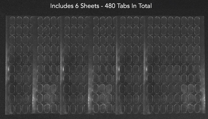 Picture 2 of Removable and Versatile Gel Glue Super Sticky Tabs - 480 Pieces