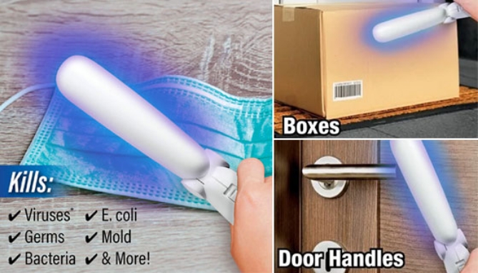Picture 2 of Disinfecting UV-C Light Sanitizing Wand - As Seen On TV