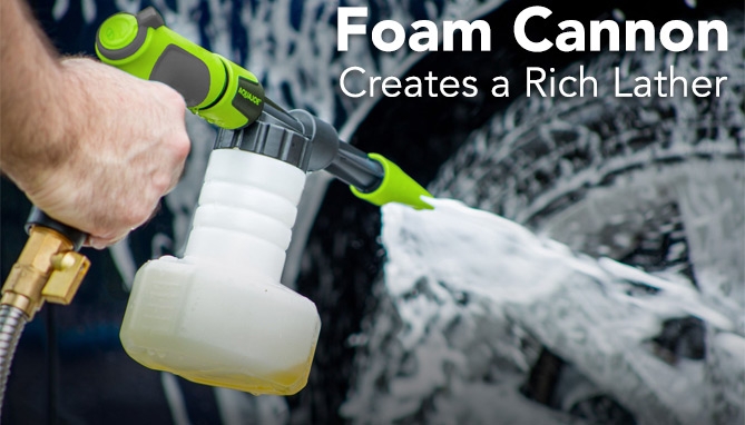 Picture 2 of  DENTED/Dinged: Aqua Joe Foam Cannon Garden Hose Attachment Kit (Dented Packaging)