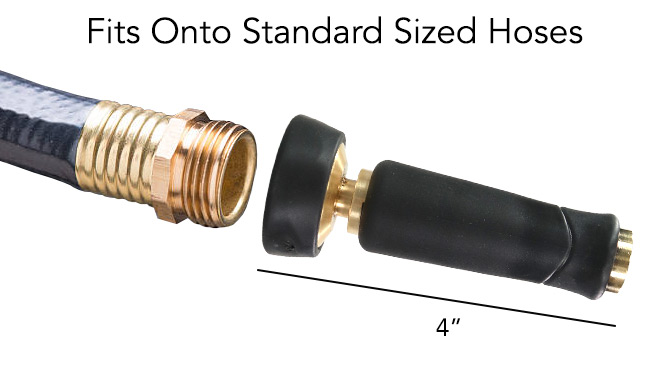 The Power Stream Brass Hose Nozzles - 2 Pack - PulseTV