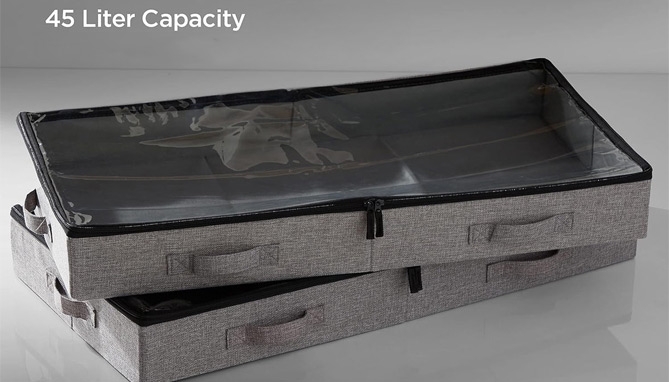 Picture 6 of Deluxe Under Bed Storage Containers Set of 2