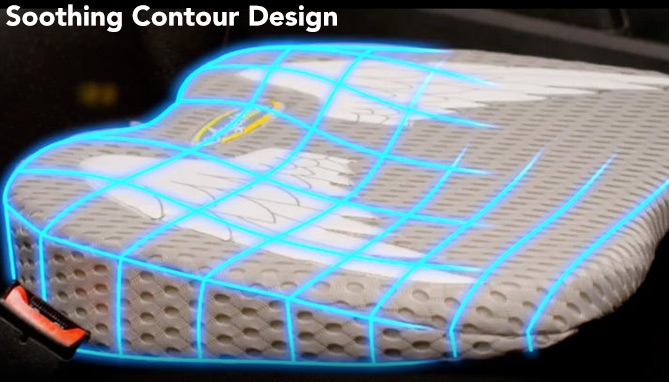 Picture 5 of AngelRide Seat, Spine &amp; Back Support - Deluxe Blue Wing Edition