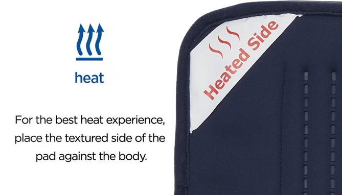 Picture 3 of XLG ConairComfort 11.5" x 24" Massaging Heating Pad, Soothing Heat and Massage