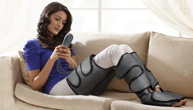 Picture 2 of Perfecore Leg Compression Massager for Wellness, Circulation, Muscle Recovery, Relaxation, and More  