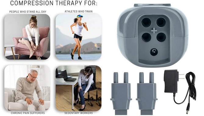Picture 4 of Perfecore Leg Compression Massager for Wellness, Circulation, Muscle Recovery, Relaxation, and More  