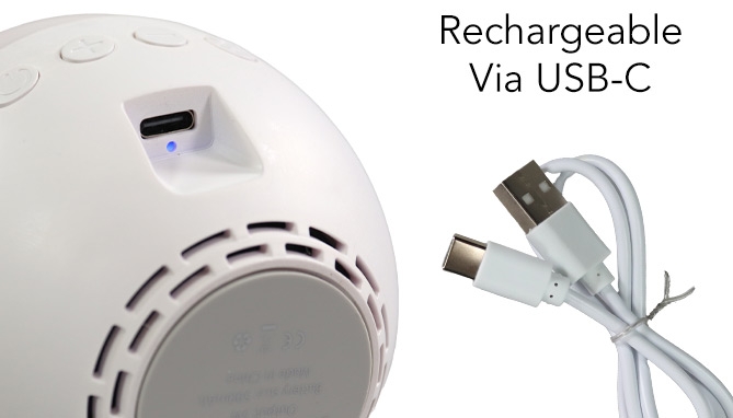 Picture 3 of Bluetooth Sleep Sound Machine with Night Light    