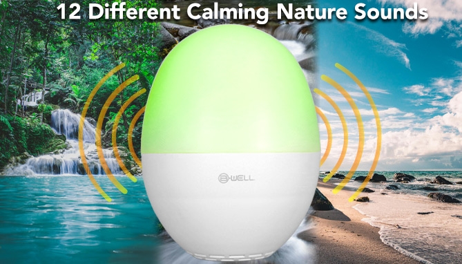 Picture 4 of Bluetooth Sleep Sound Machine with Night Light    